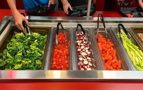 Salad bar HMS Salad bar HMS